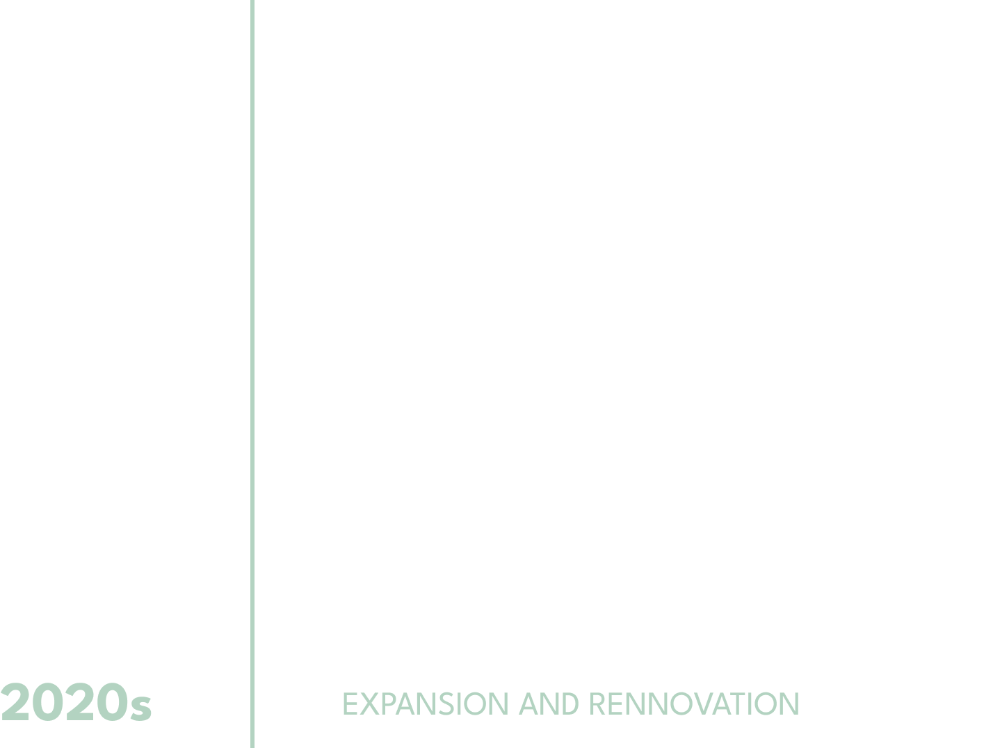 Building Through The Years